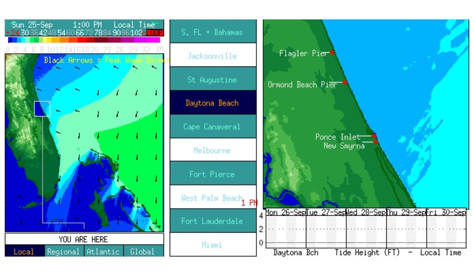 New Smyrna Beach Nearshore Chart