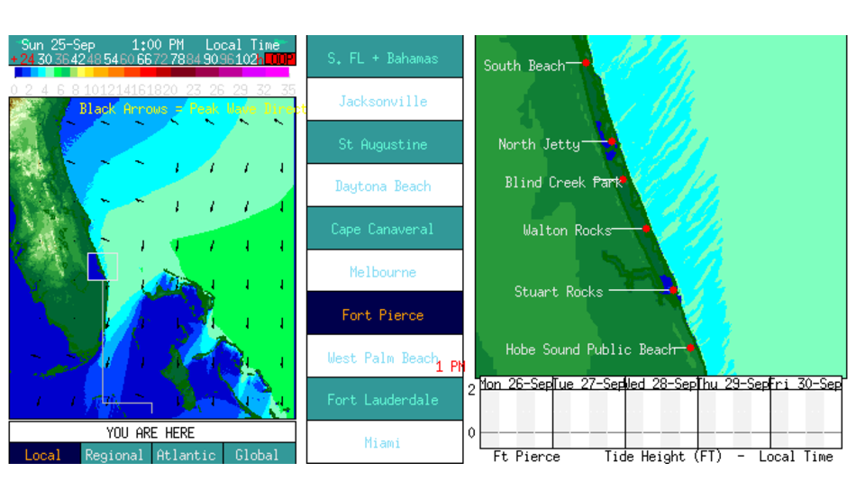 Fort Pierce Inlet to Hobe Sound Nearshore Chart