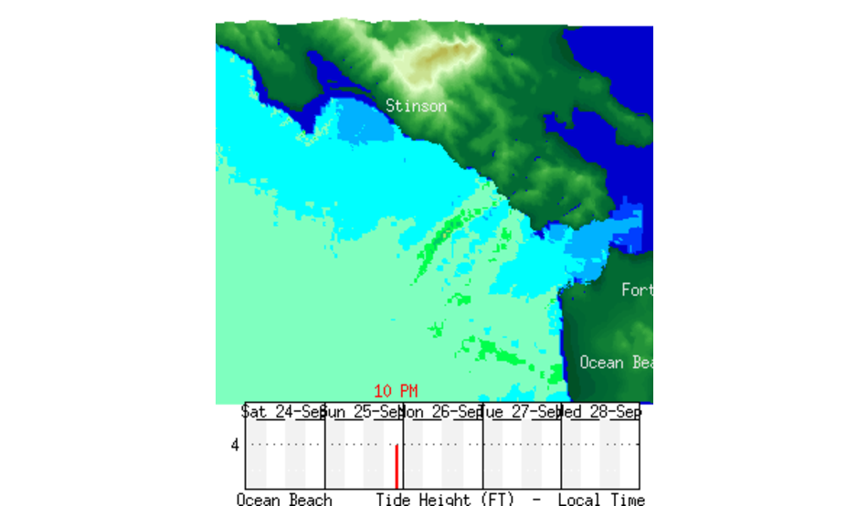 SFMarin Nearshore Chart